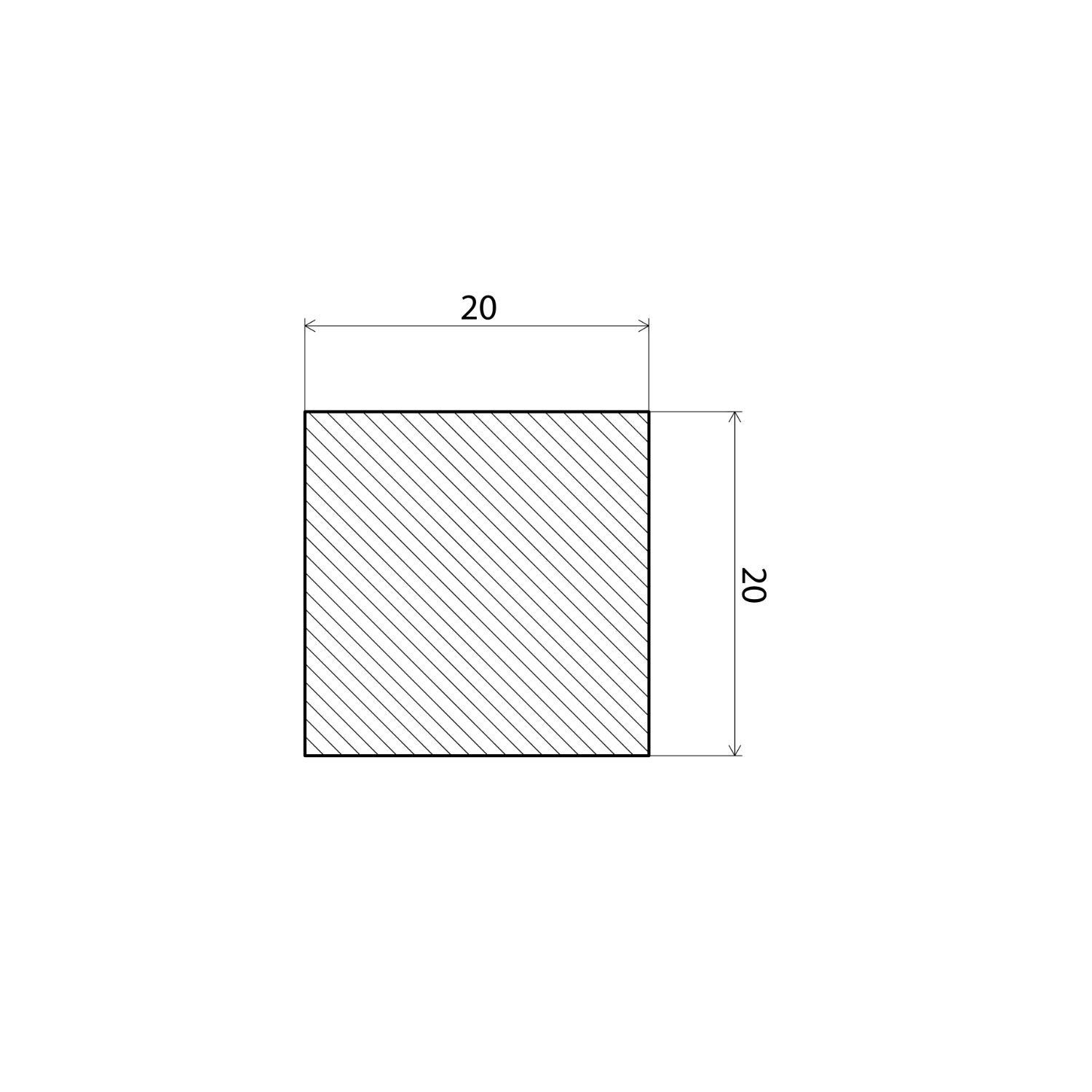 Stripwood 20x20 - Image 2