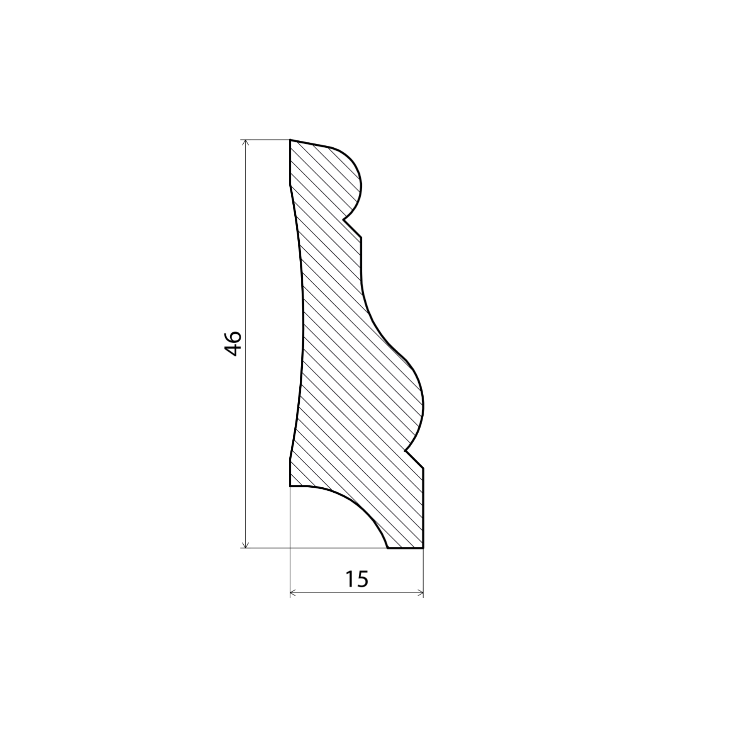 Skirting 15x47 - Image 2