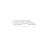 Architrave 13x57 - Image 2