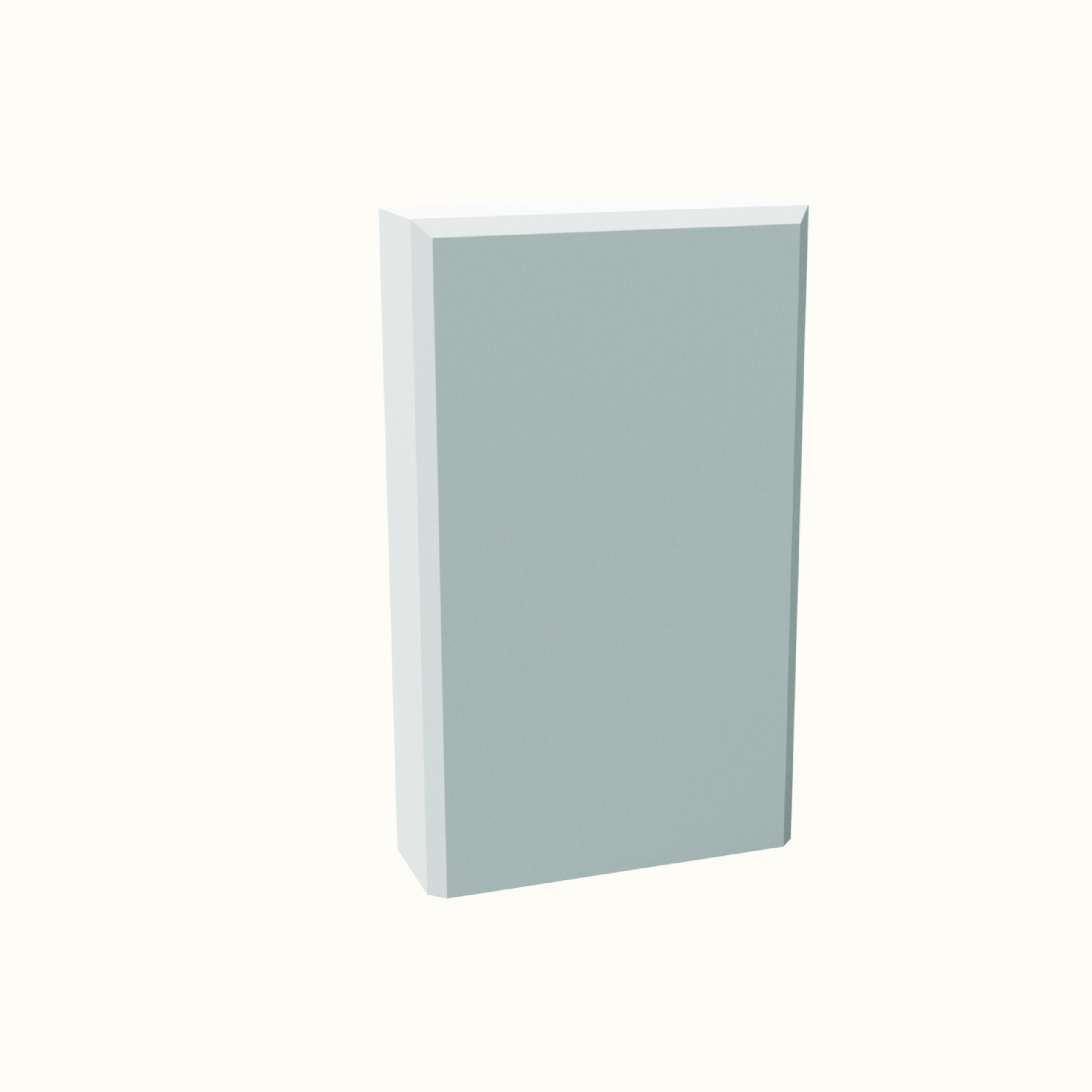 Decorative block 25x75x125