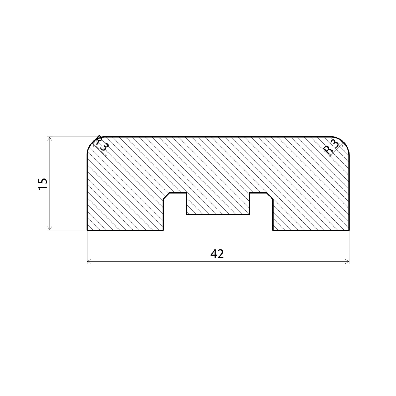 Architrave 15x42 - Image 2