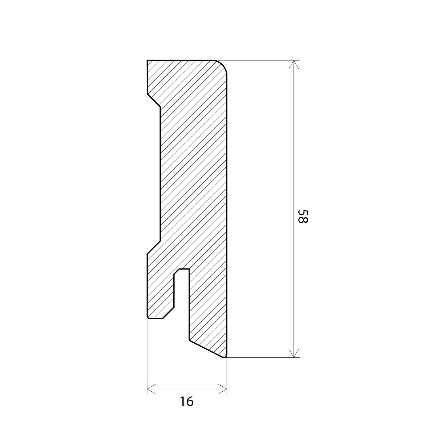 Skirting 16x58 - Image 2