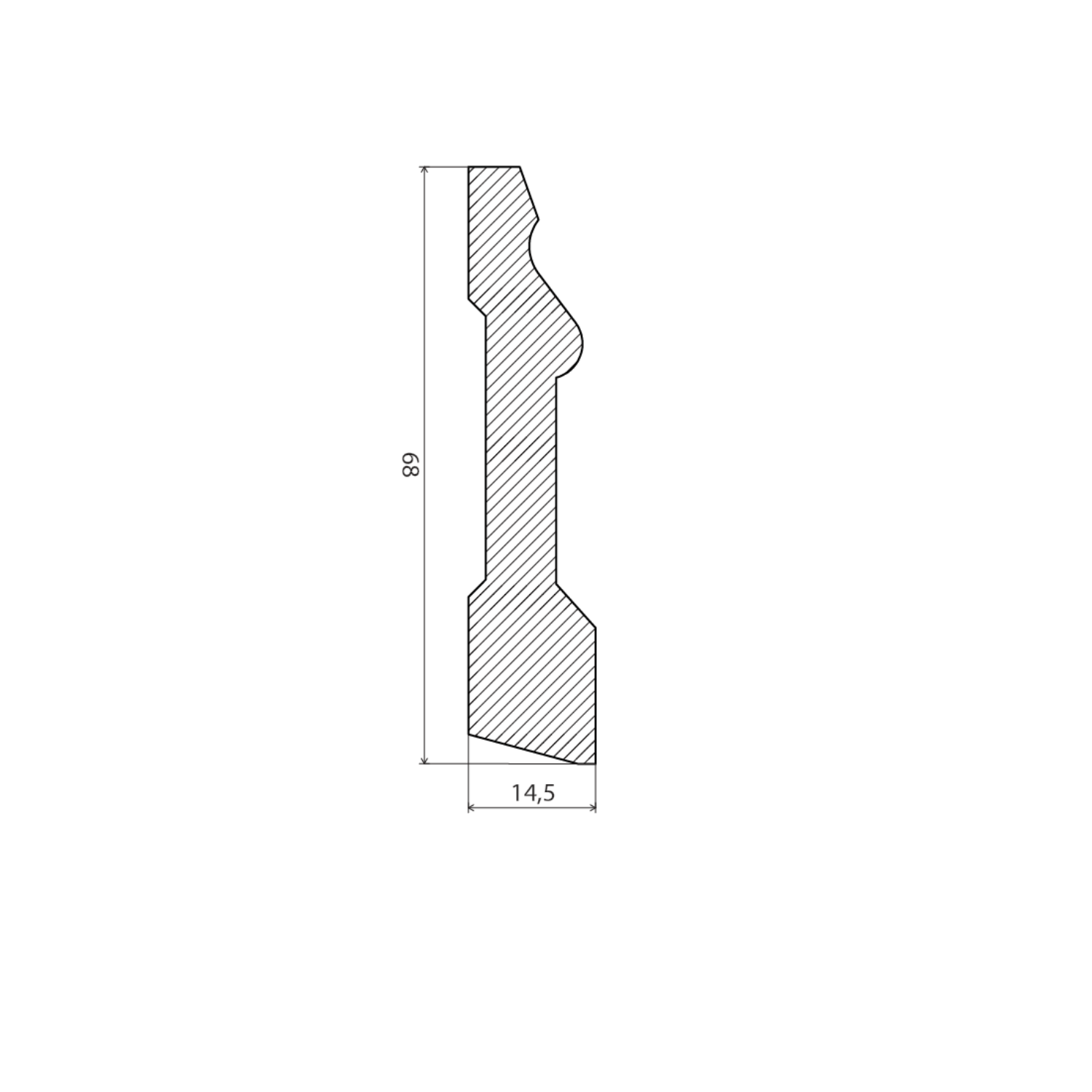 Skirting 15x70 - Image 2